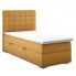 Zdjęcie produktu Pojedyncze łóżko boxspring  do sypialni Rimini 80x200 - 58 kolorów.