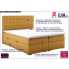 Fotografia Łóżko boxspring do sypialni Rimini 120x200 - 40 kolorów z kategorii Łóżka kontynentalne