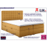 Fotografia Małżeńskie łóżko boxspring do sypialni Rimini 160x200 - 58 kolorów z kategorii Łóżka kontynentalne