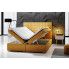 Szczegółowe zdjęcie nr 5 produktu Małżeńskie łóżko boxspring do sypialni Rimini 160x200 - 58 kolorów