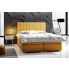 Szczegółowe zdjęcie nr 4 produktu Małżeńskie łóżko boxspring do sypialni Rimini 160x200 - 58 kolorów