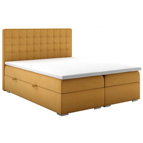 Zdjęcie produktu Podwójne łóżko kontynentalne do sypialni Rimini 180x200 - 58 kolorów.