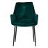 Szczegółowe zdjęcie nr 5 produktu Krzesło glamour Nodis 2X - zielony