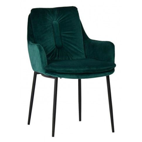 Zdjęcie produktu Krzesło glamour Nodis 2X - zielony.