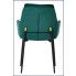 Zdjęcie zielone krzesło w stylu glamour Nodis 2X - sklep Edinos.pl