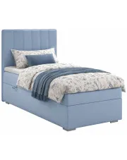 Pojedyncze łóżko boxspring Mariz 80x200 - 32 kolory w sklepie Edinos.pl