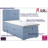 Fotografia Pojedyncze łóżko boxspring Provence 80x200 - 58 kolorów z kategorii Łóżka kontynentalne