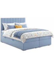 Podwójne łóżko boxspring Mariz 160x200 - 32 kolory w sklepie Edinos.pl