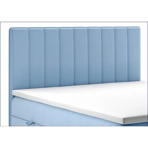 Zdjęcie podwójne łóżko boxspring z pojemnikiem Tirena | Edinos.pl