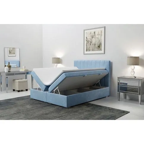 Szczegółowe zdjęcie nr 8 produktu Łóżko boxspring Mariz 160x200 - 32 kolory