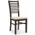 Zdjęcie produktu Krzesło drewniane Tilon - ciemny orzech.