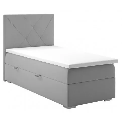 Zdjęcie produktu Pojedyncze łóżko boxspring Pascal 90x200 - 40 kolorów.