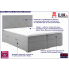 Fotografia Podwójne łóżko boxspring Sempre 160x200 - 32 kolory z kategorii Łóżka kontynentalne