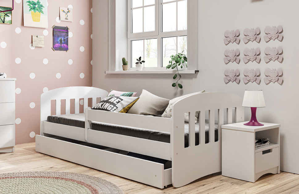 Skandynawskie łóżko dla dziecka Pinokio 2X
