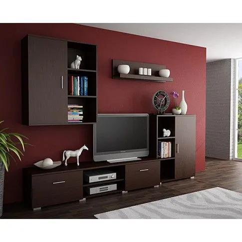 Zdjęcie produktu Zestaw mebli do salonu pod TV Armo 7X - wenge.