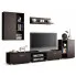 Zestaw mebli do salonu pod TV wenge - Armo 7X