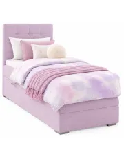 Pojedyncze łóżko boxspring Reid 80x200 - 32 kolory w sklepie Edinos.pl