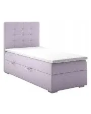 Pojedyncze łóżko boxspring Lagos 80x200 - 32 kolory