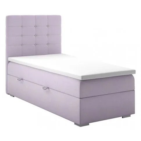 Zdjęcie produktu Pojedyncze łóżko boxspring Reid 80x200 - 32 kolory.