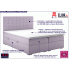 Szczegółowe zdjęcie nr 4 produktu Łóżko hotelowe Reid 140x200 - 32 kolory
