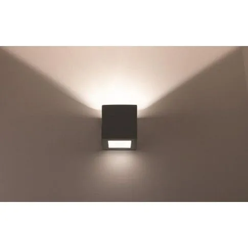Fotografia Minimalistyczny kinkiet E046-Noel - czarny z kategorii Kinkiety
