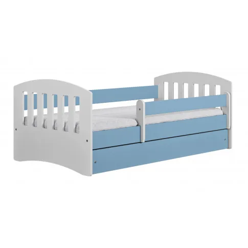 Zdjęcie produktu Łóżko dla chłopca z szufladą Rubens 2X 80x180 - niebieskie.