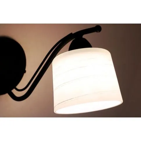 Zdjęcie klasyczny szklany czarny kinkiet E048-Kioko | Edinos.pl