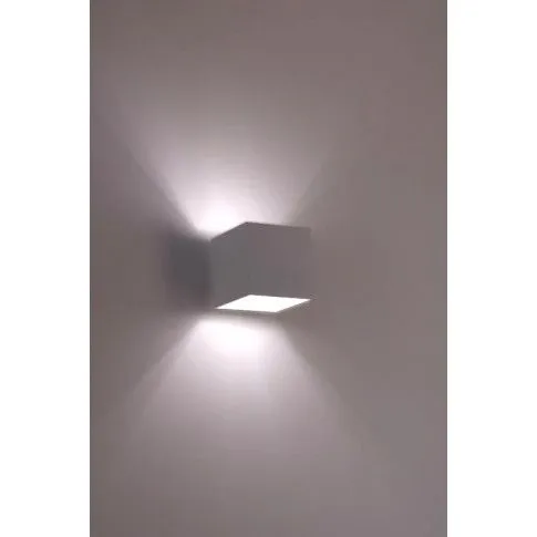 Zdjęcie biały minimalistyczny kinkiet E049-Edix | Edinos.pl