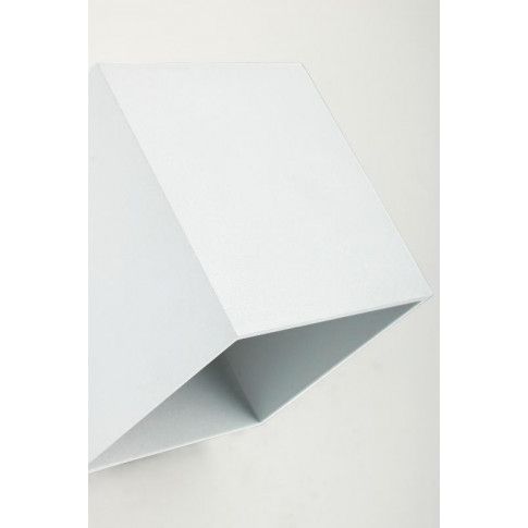 Szczegółowe zdjęcie nr 5 produktu Minimalistyczny kinkiet E049-Quade - biały