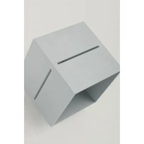 Zdjęcie popielaty stylowy kinkiet ścienny E050-Edix | Edinos.pl