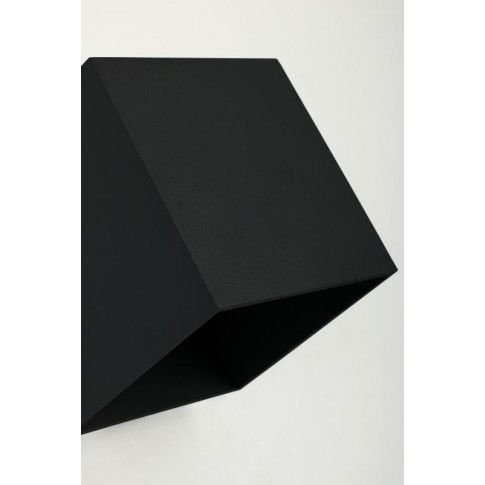 Szczegółowe zdjęcie nr 5 produktu Nowoczesny kinkiet E049-Quade - czarny