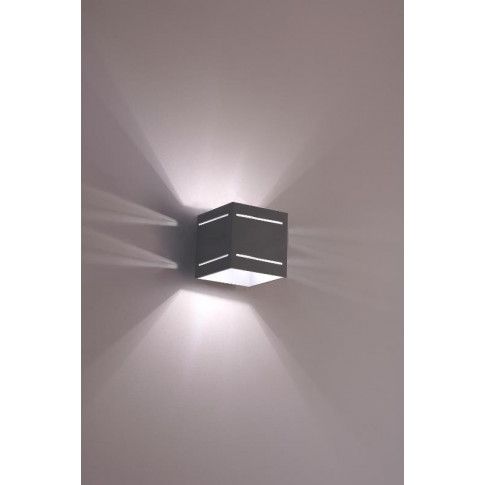 Fotografia Lampa ścienna E052-Quade - czarny z kategorii Kinkiety