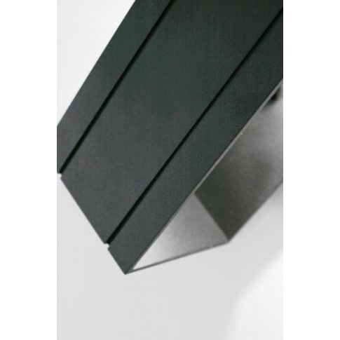 Szczegółowe zdjęcie nr 6 produktu Szykowny kinkiet E055-Quade - czarny