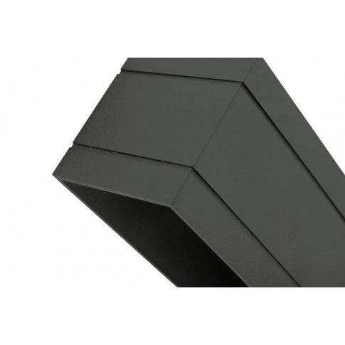 Szczegółowe zdjęcie nr 5 produktu Szykowny kinkiet E055-Quade - czarny