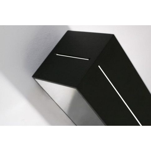 Szczegółowe zdjęcie nr 5 produktu Kinkiet nad lustro E051-Quade - czarny