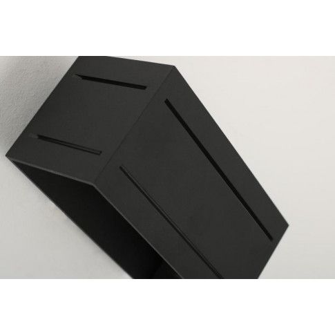 Szczegółowe zdjęcie nr 5 produktu Stylowy kinkiet E053-Quade - czarny