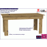 Fotografia Duży stół do jadalni Destar 160x80 - dąb artisan z kategorii Stoły