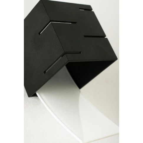 Szczegółowe zdjęcie nr 5 produktu Kinkiet do salonu E062-Vitrux - czarny