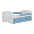 Łóżko dla chłopca z szufladą Pinokio 3X 80x160 - niebieskie