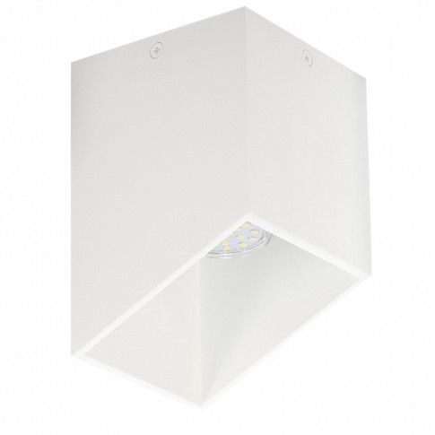 Zdjęcie produktu Minimalistyczny plafon E117-Rubis - biały.