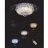 Szczegółowe zdjęcie nr 4 produktu Ledowy plafon glamour E144-Inoksi