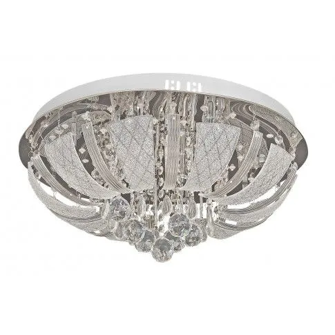 Zdjęcie ledowy szklany plafon w stylu glamour E149-Lisara | Edinos.pl