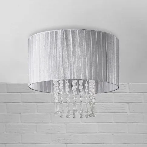 Fotografia Szykowny plafon E160-Larma - popiel z kategorii Plafony