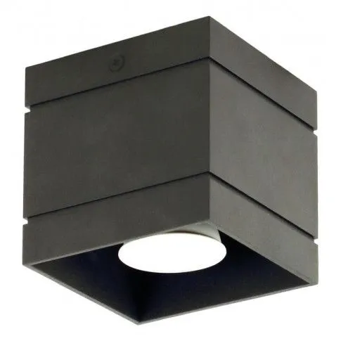 Zdjęcie produktu Metalowy plafon E164-Quade - czarny.