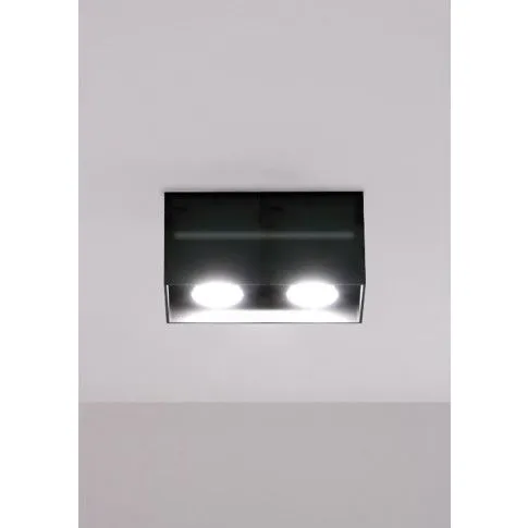 Fotografia Plafon halogenowy E163-Edix - czarny z kategorii Plafony