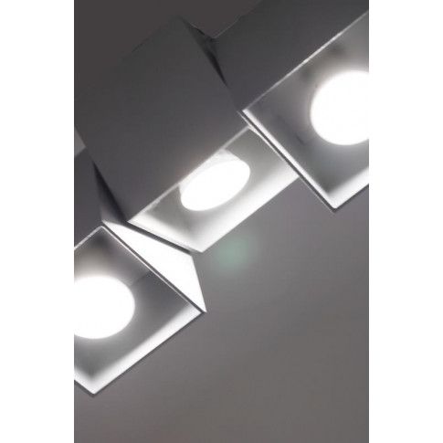 Szczegółowe zdjęcie nr 7 produktu Halogenowa lampa sufitowa E166-Krafi - popiel