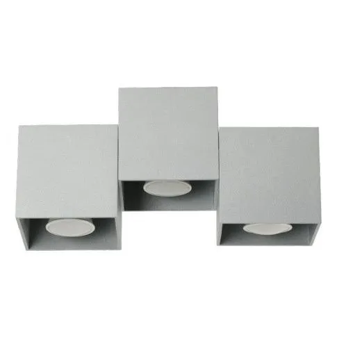 Fotografia Halogenowa lampa sufitowa E166-Macax - popiel z kategorii Lampy sufitowe