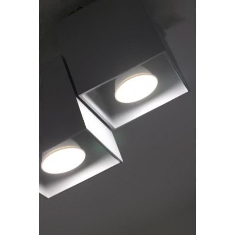 Szczegółowe zdjęcie nr 8 produktu Halogenowa lampa sufitowa E167-Krafi - biały
