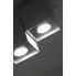 Szczegółowe zdjęcie nr 8 produktu Nowoczesna lampa sufitowa E167-Krafi - popiel