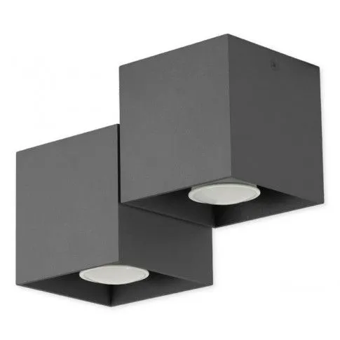 Zdjęcie czarna halogenowa lampa sufitowa E167-Macax | Edinos.pl